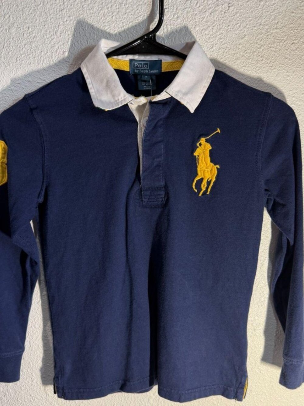 Polo Ralph Lauren Kids Rugby Shirt, Size 7